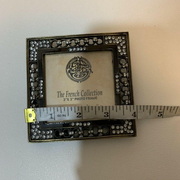 Vtg Glass Act Studio The French Collection Square - Picture 4 of 5